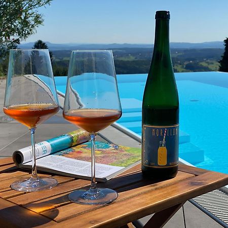 Greim15 --- Ganzes Ferienhaus Mit Fernsicht, Pool, Wellness Deutschlandsberg Luaran gambar