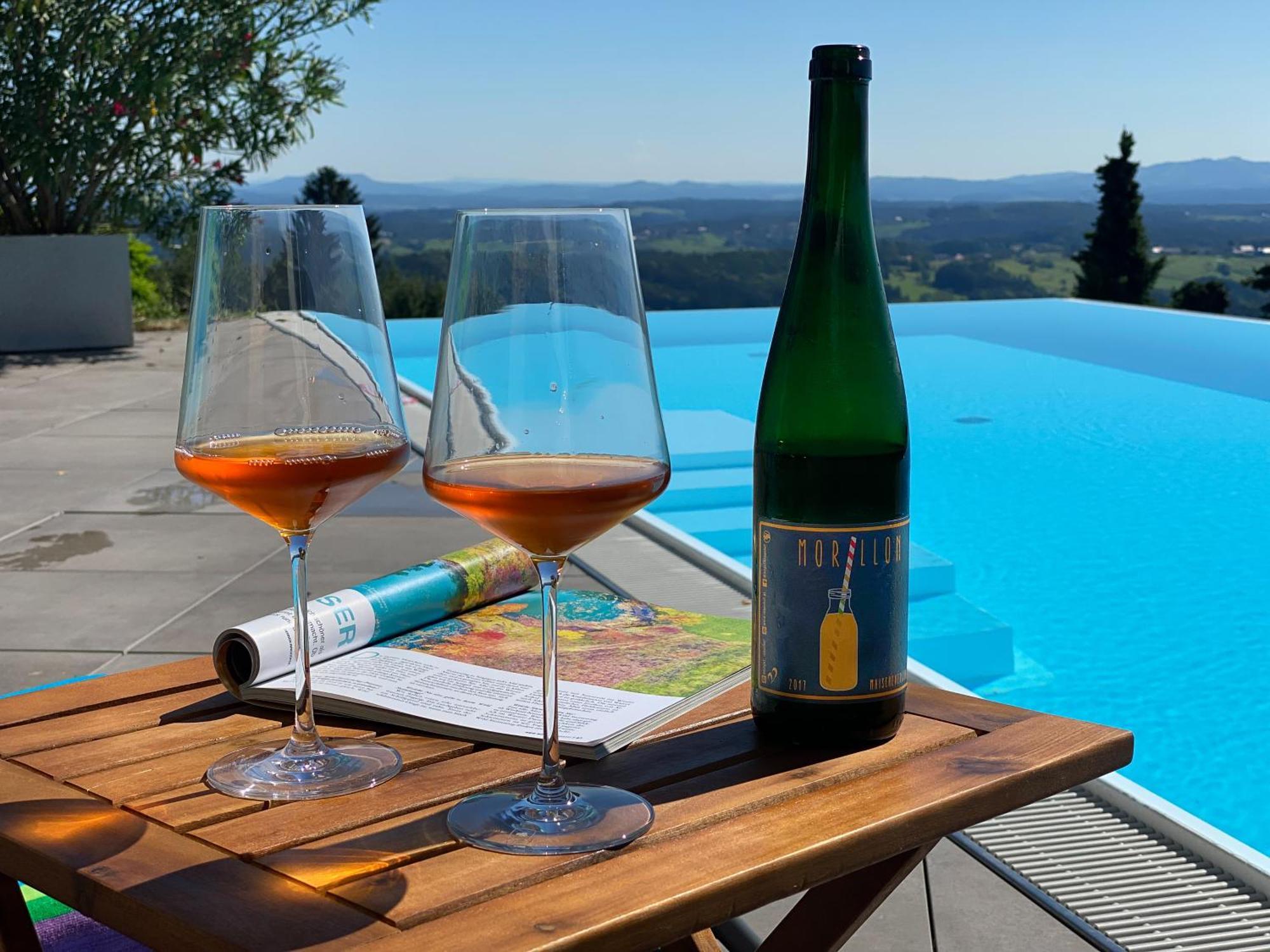 Greim15 --- Ganzes Ferienhaus Mit Fernsicht, Pool, Wellness Deutschlandsberg Luaran gambar