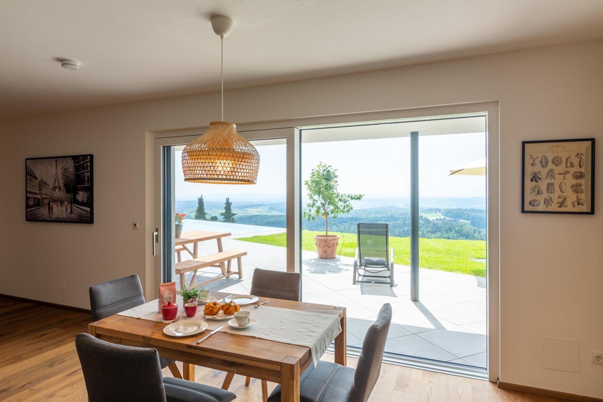Greim15 --- Ganzes Ferienhaus Mit Fernsicht, Pool, Wellness Deutschlandsberg Luaran gambar